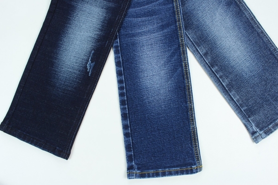Vente en gros de 13,3 onces de tissu bleu foncé de pantalon denim
