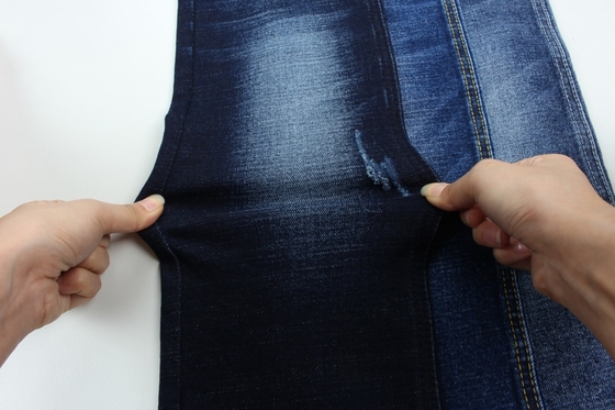 Vente en gros de 13,3 onces de tissu bleu foncé de pantalon denim