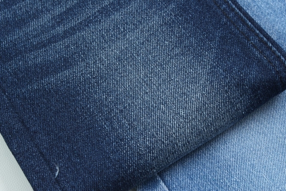 9000 Yards 13 Oz TC Tissu en denim en bleu foncé