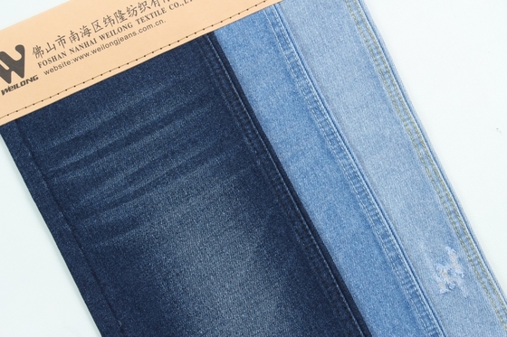 9000 Yards 13 Oz TC Tissu en denim en bleu foncé