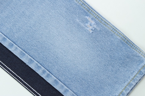 9000 Yards 13 Oz TC Tissu en denim en bleu foncé