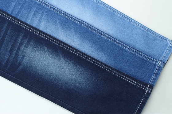 5000 mètres 9 oz Warp Slub Jeans en denim Tissu bleu foncé