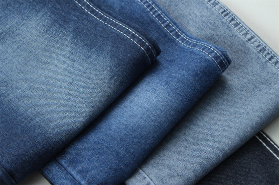 Tendance de la mode Recyclage du coton Tissu denim 100% Recyclage du coton 7 OZ