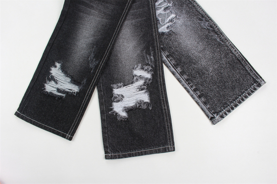 11.5 oz 100% coton Tissu denim Soufre Noir Textile Pour Homme Femme Jeans Matériau Pas de Tissu Élastique