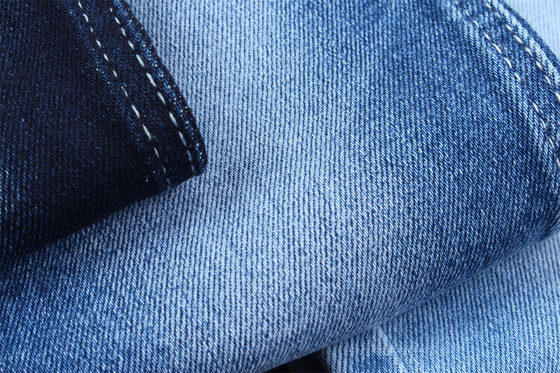 10 Oz Super Stretch Denim Tissu Pour L'homme d'été Jeans coton polyester rayon spandex rugueux et sauvage