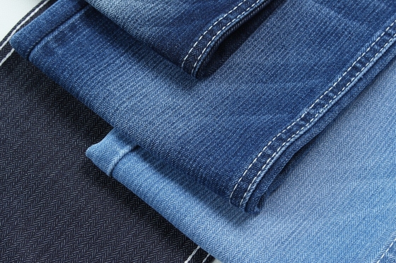 10.6 oz de tissu de denim spécial tissé avec étirement pour les jeans