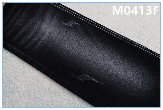 Tissu en denim étirable en coton polyester pour hommes