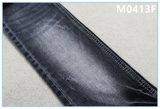 Tissu en denim étirable en coton polyester pour hommes