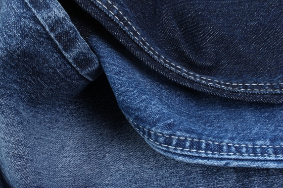 11.2 oz Super bleu foncé coton spandex denim tissu pour jeans