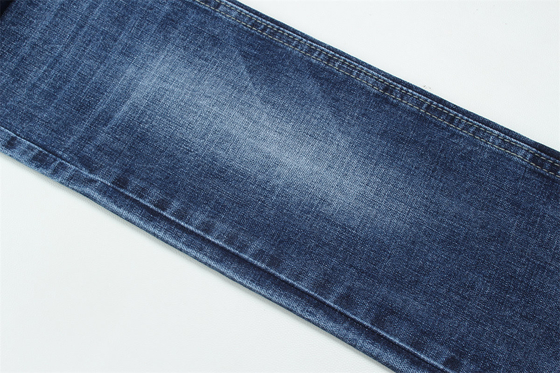 10.8 Une fois de la plus haute qualité Crosshatch Slub Stretch Tissu Denim Pour Hommes Jeans