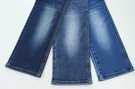 Tissus de jean en spandex en polyester de coton à double noyau