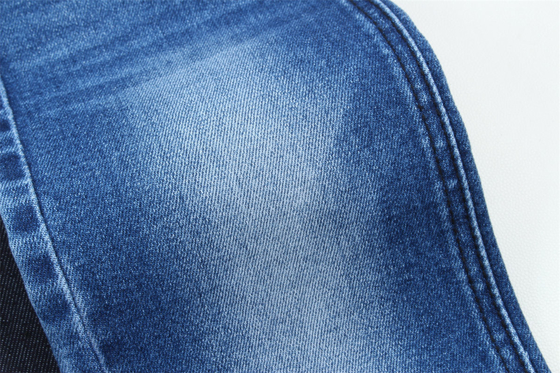 Tissus de jean en spandex en polyester de coton à double noyau