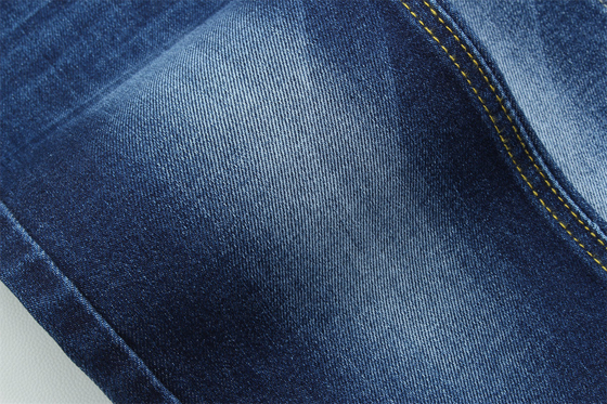 Tissus de jean en spandex en polyester de coton à double noyau