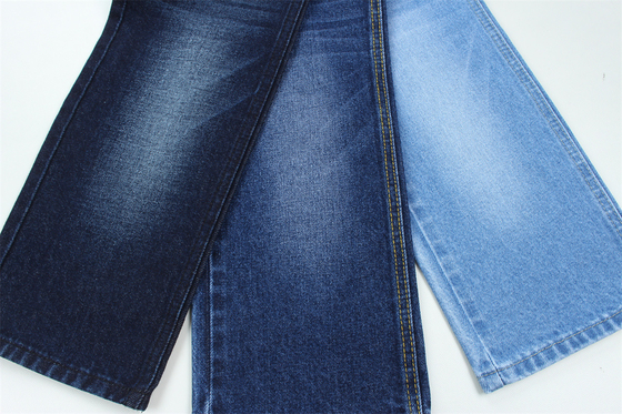 11.5oz Tissu denim rigide 100% C Pour le style de la marque Jeans Boyfriend Style Soft Handfeel Couleur bleu super foncé