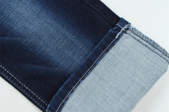 10 Une fois Dobby coton polyester spandex étiré Jacquard denim tissu pour jeans