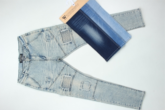 190cm large Ring Slub Stretch Tissu en denim Pour les hommes Jeans