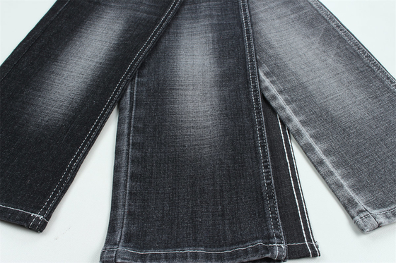 190 Cm anneau soufre noir étirement denim tissu pour hommes Jeans