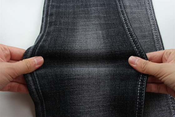 190 Cm anneau soufre noir étirement denim tissu pour hommes Jeans
