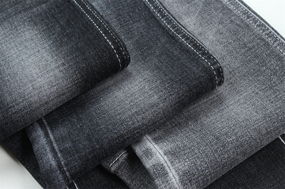 190 Cm anneau soufre noir étirement denim tissu pour hommes Jeans