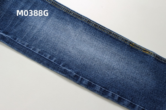 11.5 oz bleu foncé et crosshatch Slub tissé Jeans denim Tissu Finition normale