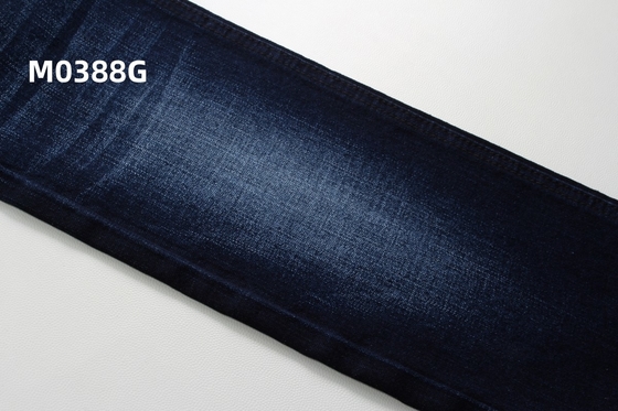 11.5 oz bleu foncé et crosshatch Slub tissé Jeans denim Tissu Finition normale