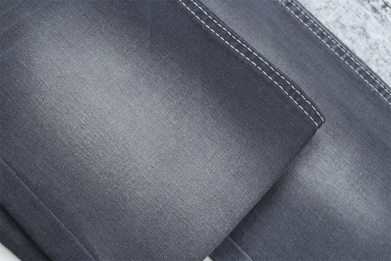 Couleur gris foncé Tissu en denim pour jeans