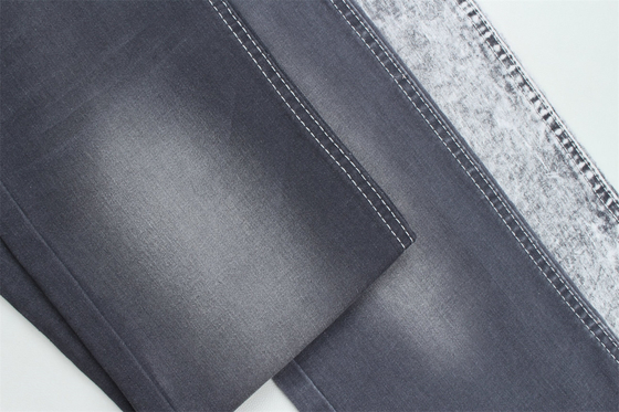 Couleur gris foncé Tissu en denim pour jeans
