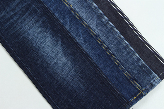 11.5 Une fois moins de 2 $ Crosshatch Slub Stretch Denim Tissu Pour Jeans