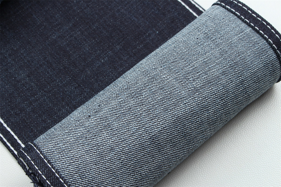11.5 Une fois moins de 2 $ Crosshatch Slub Stretch Denim Tissu Pour Jeans