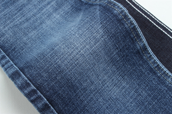 11.5 Une fois moins de 2 $ Crosshatch Slub Stretch Denim Tissu Pour Jeans
