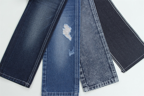 12.1 Oz Faire une clôture 3x1 à main droite avec une riche texture de surface coton polyester spandex jeans textiles TR denim tissus