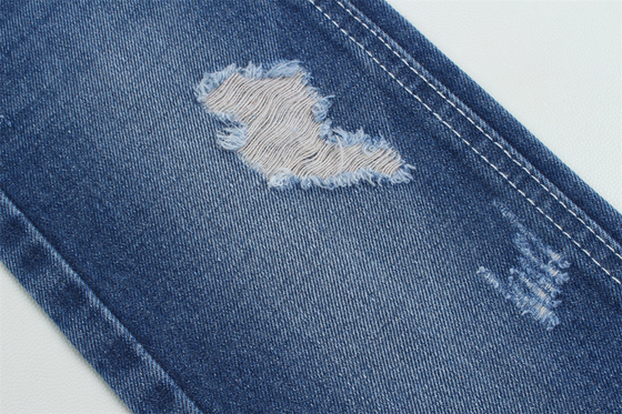 12.1 Oz Faire une clôture 3x1 à main droite avec une riche texture de surface coton polyester spandex jeans textiles TR denim tissus