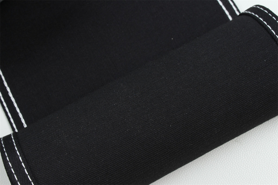 10 onces Noir Noir Bon étirement Tissu en denim Pour les jeans
