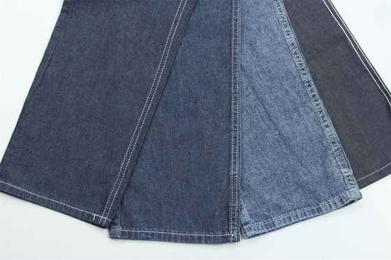 5 onces 100% coton bleu bleu rigide denim Jeans tissu pour chemises