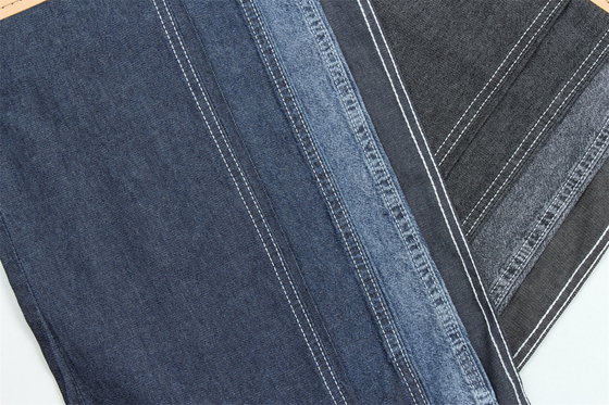 5 onces 100% coton bleu bleu rigide denim Jeans tissu pour chemises
