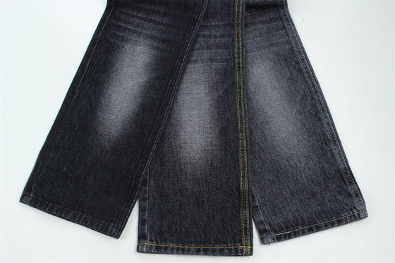 100% coton 12 une fois vierge coton denim rigide pour jeans noir foncé