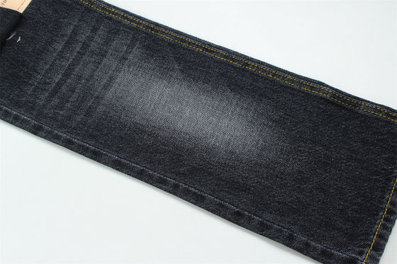 100% coton 12 une fois vierge coton denim rigide pour jeans noir foncé