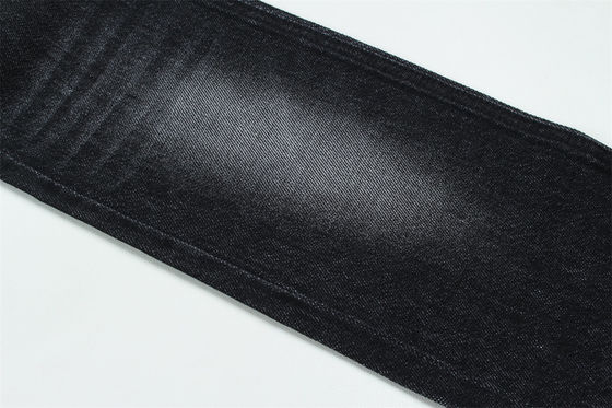 100% coton 12 une fois vierge coton denim rigide pour jeans noir foncé