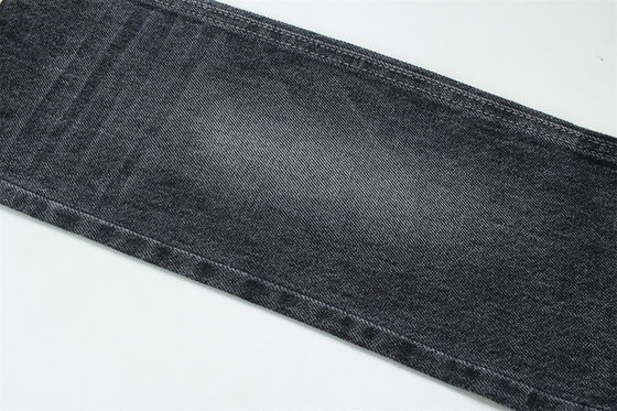 100% coton 12 une fois vierge coton denim rigide pour jeans noir foncé