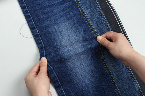 Bon prix 12 oz Super lourd tissu en denim pour homme Jeans Nice Warp Slub basse étirement en ligne