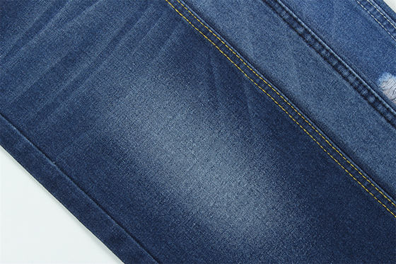 10 oz de denim rigide 100% C pour le style de marque Jeans ami de garçon style doux sensation de la main couleur bleu super foncé