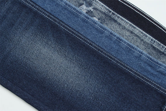 Tissu denim rigide de couleur bleu foncé à 15,5 OZ pour les solutions d'approvisionnement en matières premières