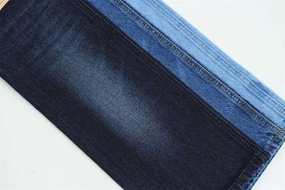 12.5 oz de tissu rigide en denim pour les jeans 100% coton super bleu foncé