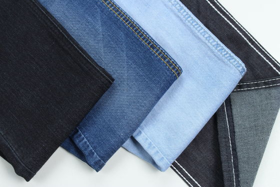 6 oz de tissu à étirement très doux Tencel Tissu en denim pour chemises et jeans pour enfants Super mince Confortable et respirant