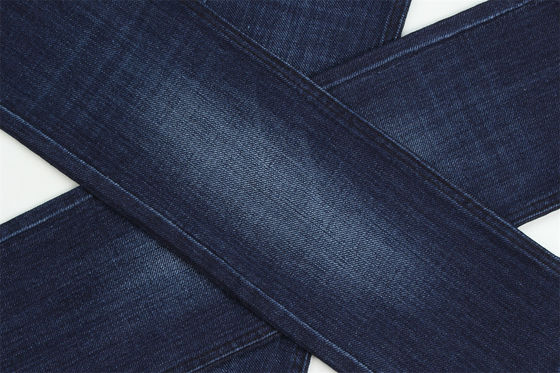 Tissu denim extensible à effet de croisé spécial, largeur 62/63"