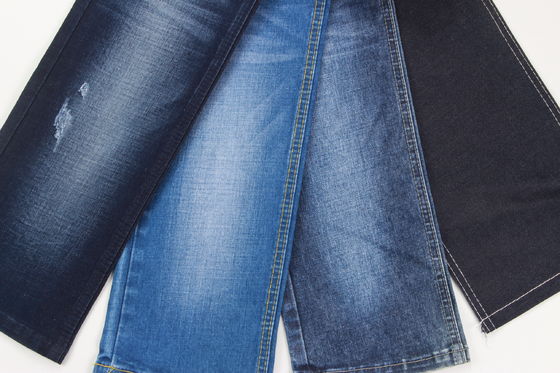 Tissu en caoutchouc polyester spandex en denim pour les jeans en Amérique du Sud