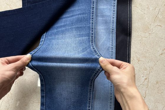 Rouleau en stock de 8,7 onces de tissu denim Full Lycra pour jeans enfants et femmes
