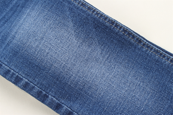 Tissu denim super extensible à effet croisé de 10 oz pour jeans homme ou femme, style sud-américain