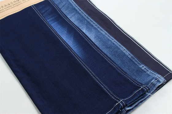 Tissu denim satin super extensible de 11,5 oz pour jeans femme