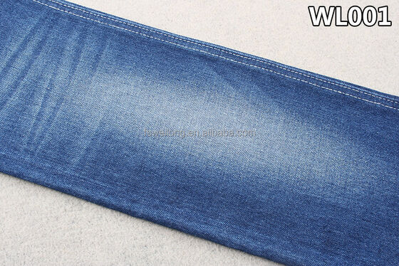 Polyester de coton Denim 72 pouces de largeur Denim tissus